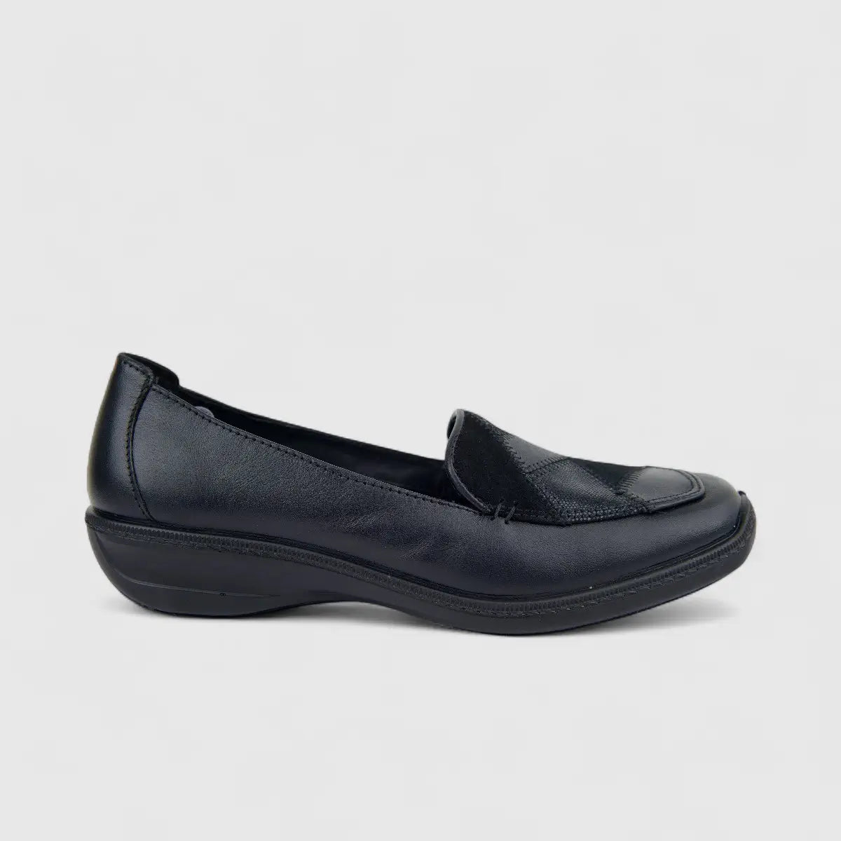 Hotter Ladies Comfort Loafer Faith Black HT91