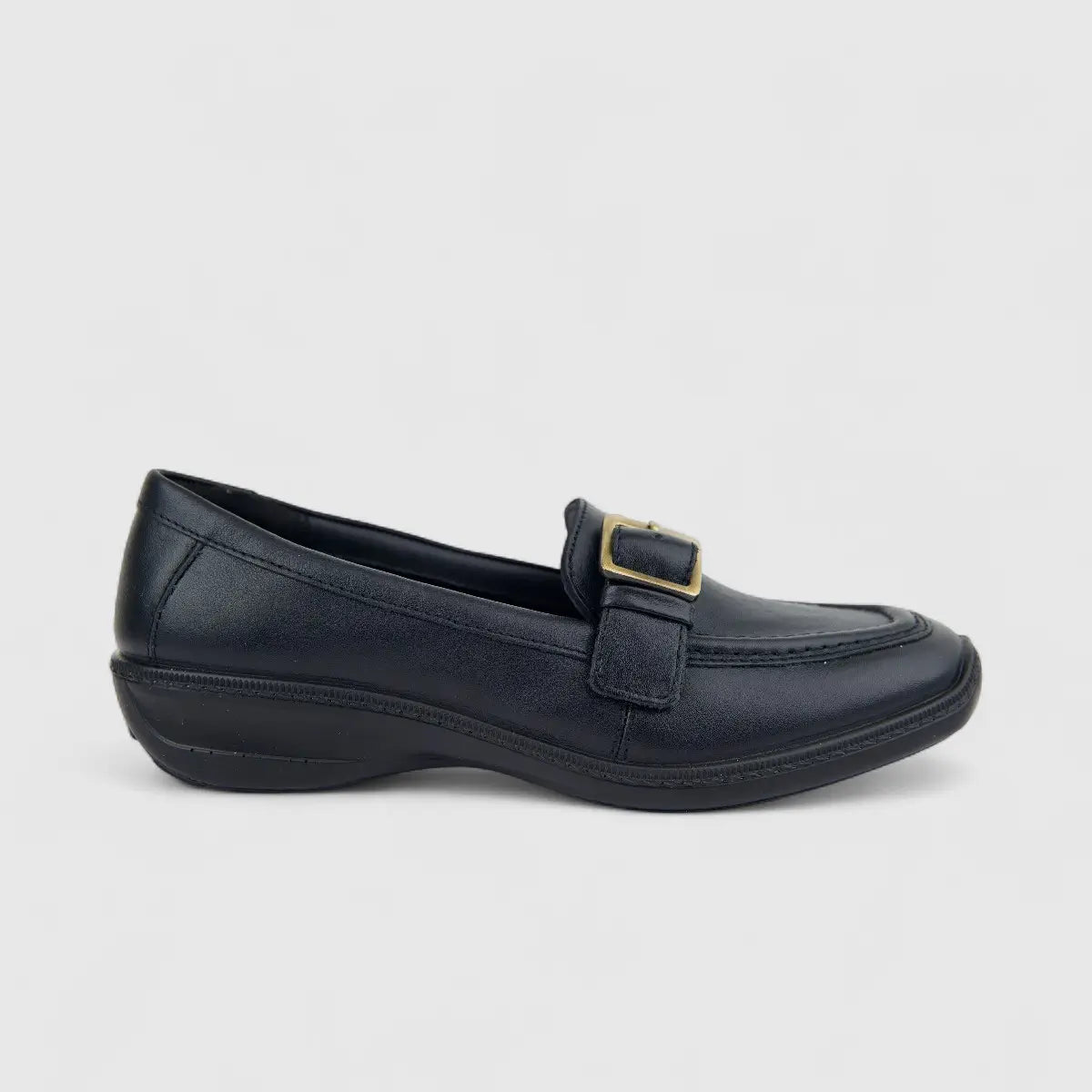 Hotter Ladies Comfort Loafer Opal Black HT95
