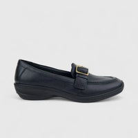 Hotter Ladies Comfort Loafer Opal Black HT95