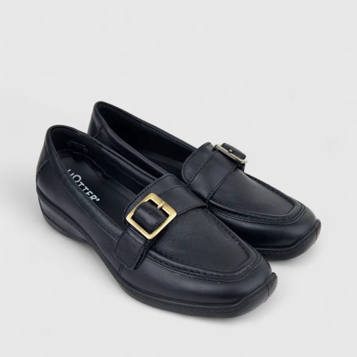 Hotter Ladies Comfort Loafer Opal Black HT95