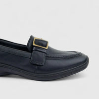 Hotter Ladies Comfort Loafer Opal Black HT95