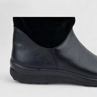 Hotter Ladies Comfort Long Boot Mystery Black HB29