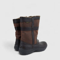 Hotter Ladies Comfort Mid Calf Boot Frontier Waterproof Chocolate HB28