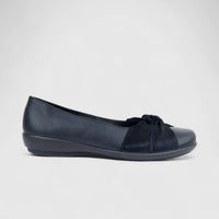 Hotter Ladies Comfort Pump Lark Navy HT89