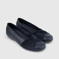 Hotter Ladies Comfort Pump Lark Navy HT89