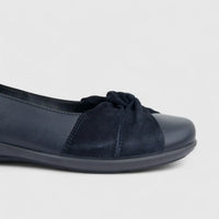 Hotter Ladies Comfort Pump Lark Navy HT89
