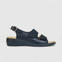 Hotter Ladies Comfort Sandal Easy 2 Black HT118