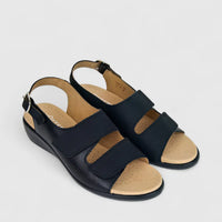 Hotter Ladies Comfort Sandal Easy 2 Black HT118