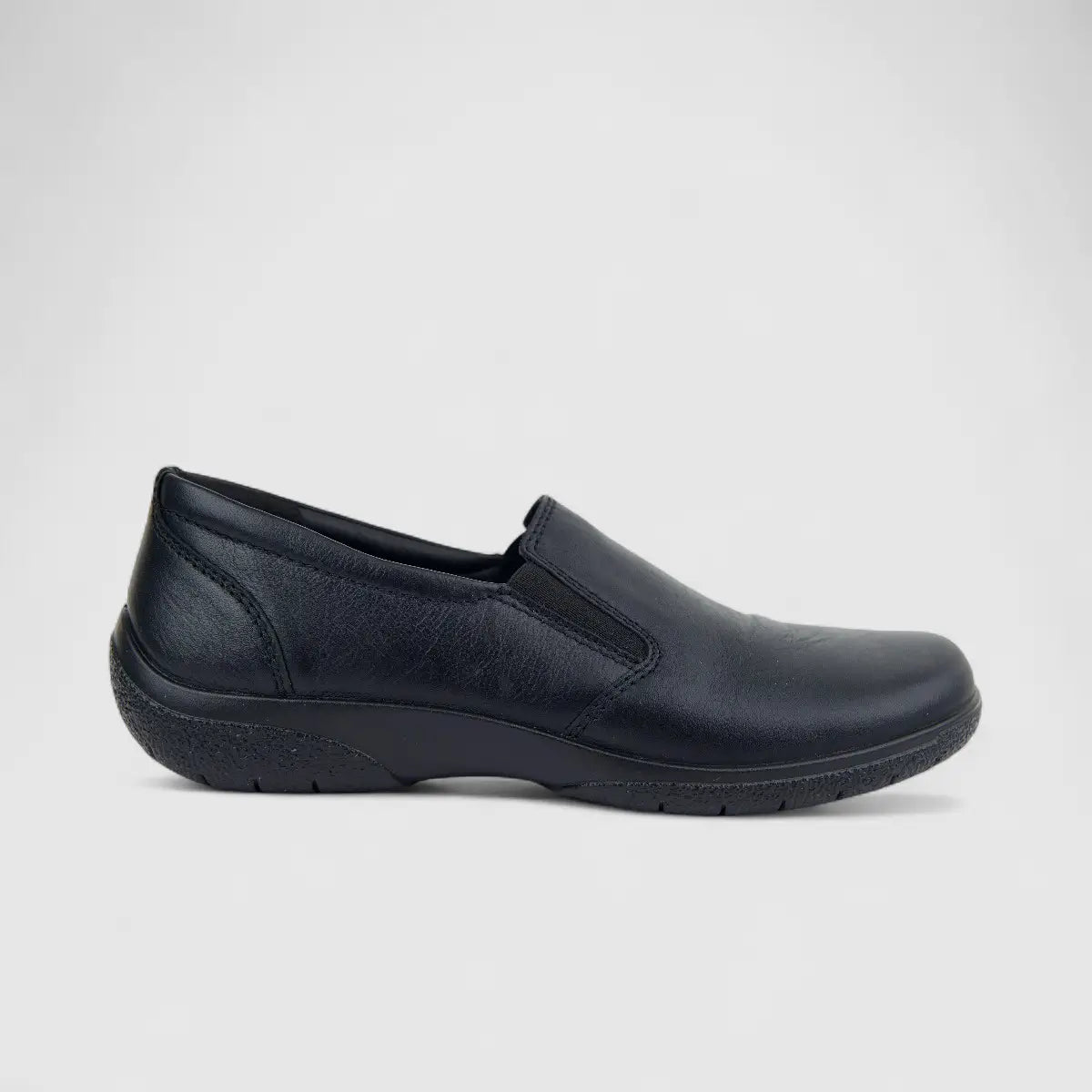 Hotter Ladies Comfort Slip On Shoe Glove Black HT88