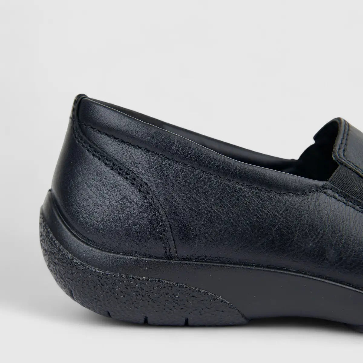 Hotter Ladies Comfort Slip On Shoe Glove Black HT88