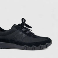 Hotter Ladies Comfort Sneaker Leanne Black HT87