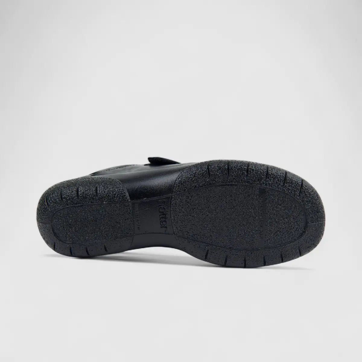 Hotter Ladies Comfort Sugar 2 Wide Fit (EXF) With Velcro Black HT92