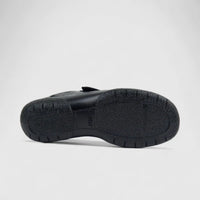 Hotter Ladies Comfort Sugar 2 Wide Fit (EXF) With Velcro Black HT92