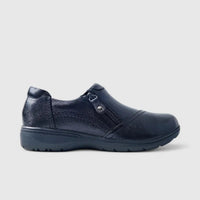 Hotter Lope Comfort Shoe Black Sneakers | familyshoecentre