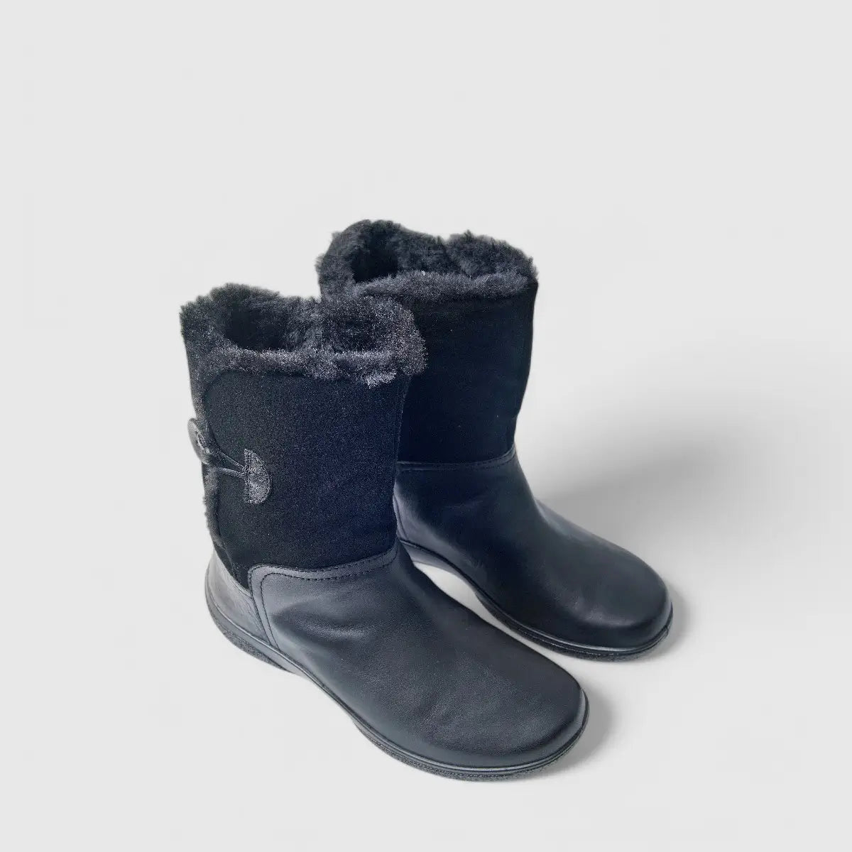 Hotter Moonstone Comfort Boot Black Boots | familyshoecentre