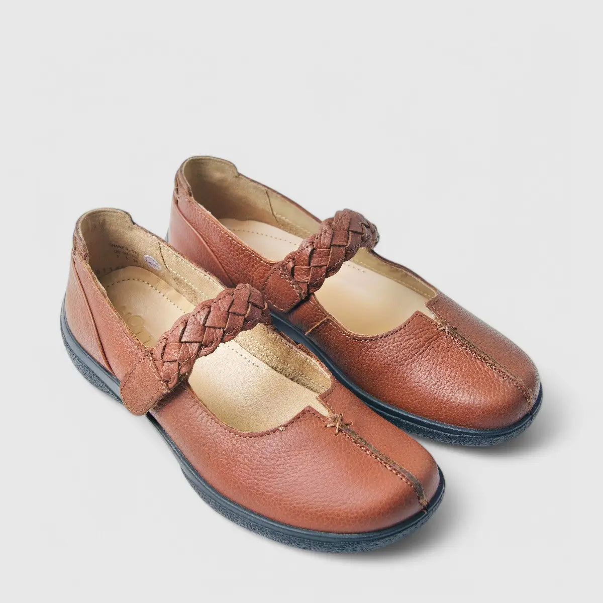 Hotter Shake 2 Comfort Shoe Tan Pumps | familyshoecentre