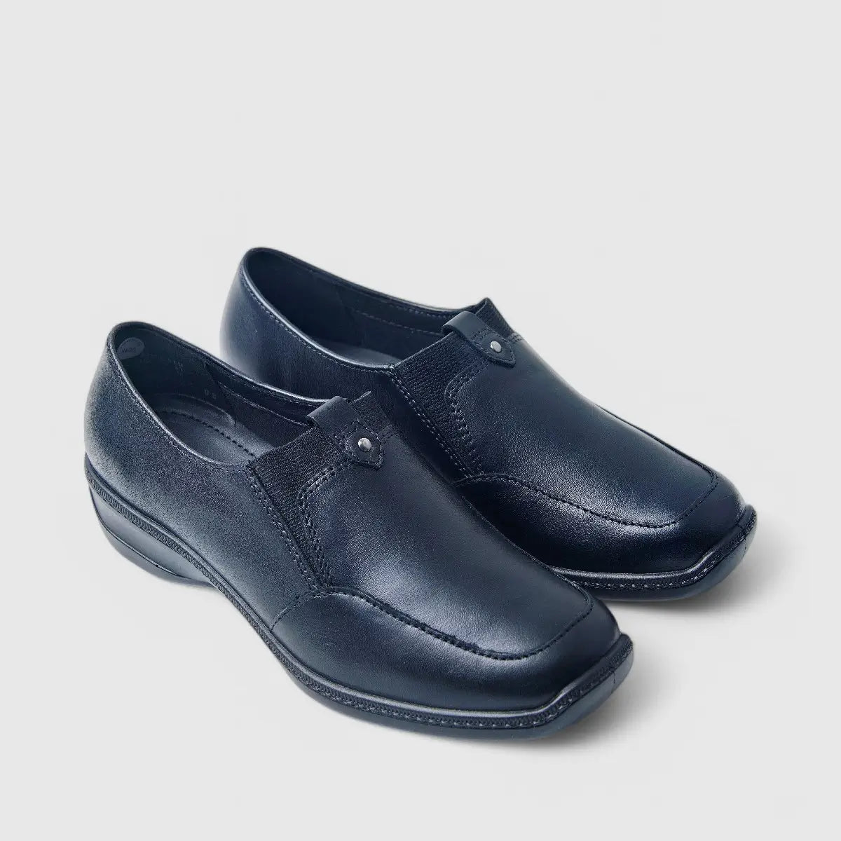 Hotter Soul Slip On Comfort Shoe Black Sneakers | familyshoecentre