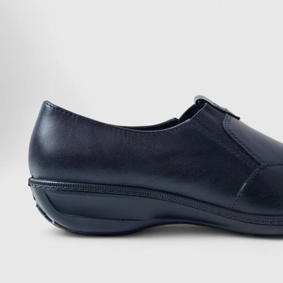 Hotter Soul Slip On Comfort Shoe Black Sneakers | familyshoecentre