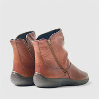 Hotter Whisper Comfort Boot Tan Boots | familyshoecentre