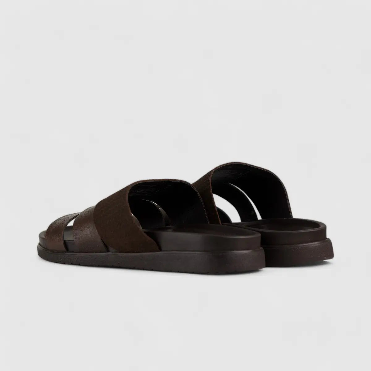 Hp Channing Comfort Slide Sandal Brown 00868 HP224 Sandals | familyshoecentre