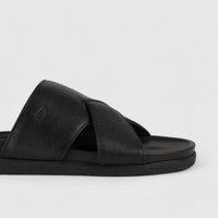 Hp Jake Comfort Slide Sandal Black 00867 HP223 Sandals | familyshoecentre