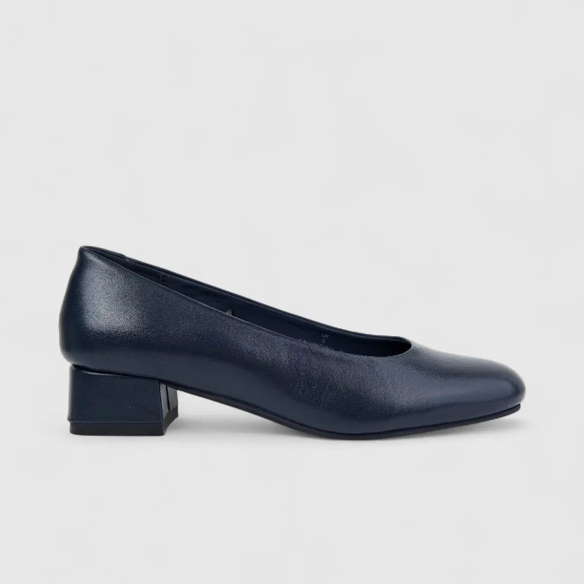 HP Ladies Comfort Block Heel HPL01462 Calypso Navy HL277