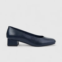 HP Ladies Comfort Block Heel HPL01462 Calypso Navy HL277