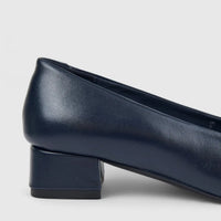 HP Ladies Comfort Block Heel HPL01462 Calypso Navy HL277