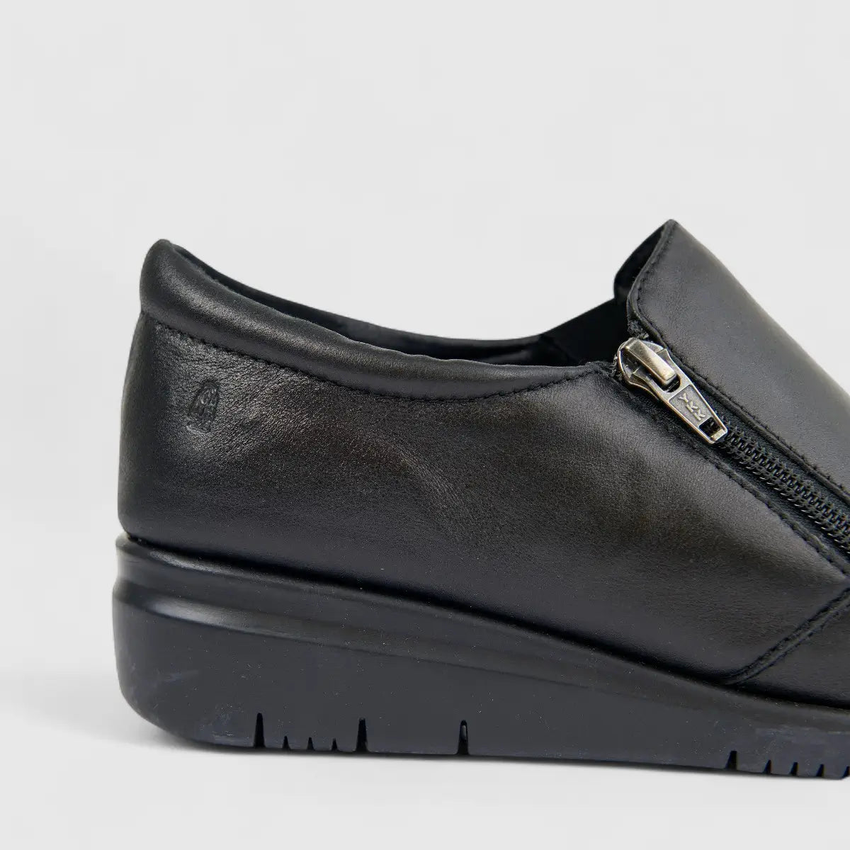 HP Ladies Comfort Shoe With Wedge HPL01472 Emmeline Black HL275