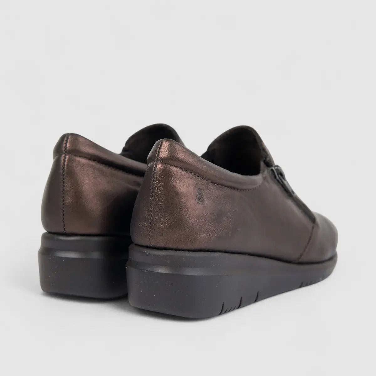 HP Ladies Comfort Shoe With Wedge HPL01472 Emmeline Zinc HL276