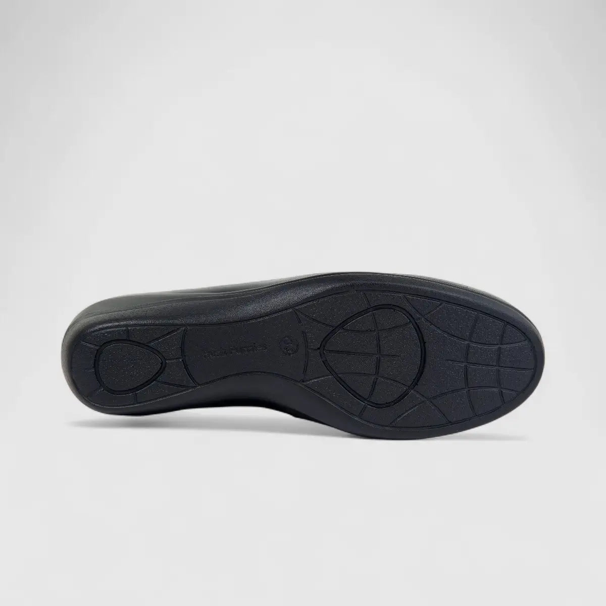 Hush Puppies Mireya Black Comfort Slip-On Loafers