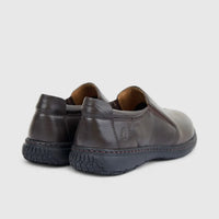 HP Ladies Comfort Slip On Shoe HPL01497 Morgana Brown HL279