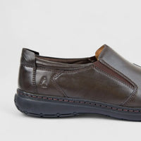 HP Ladies Comfort Slip On Shoe HPL01497 Morgana Brown HL279