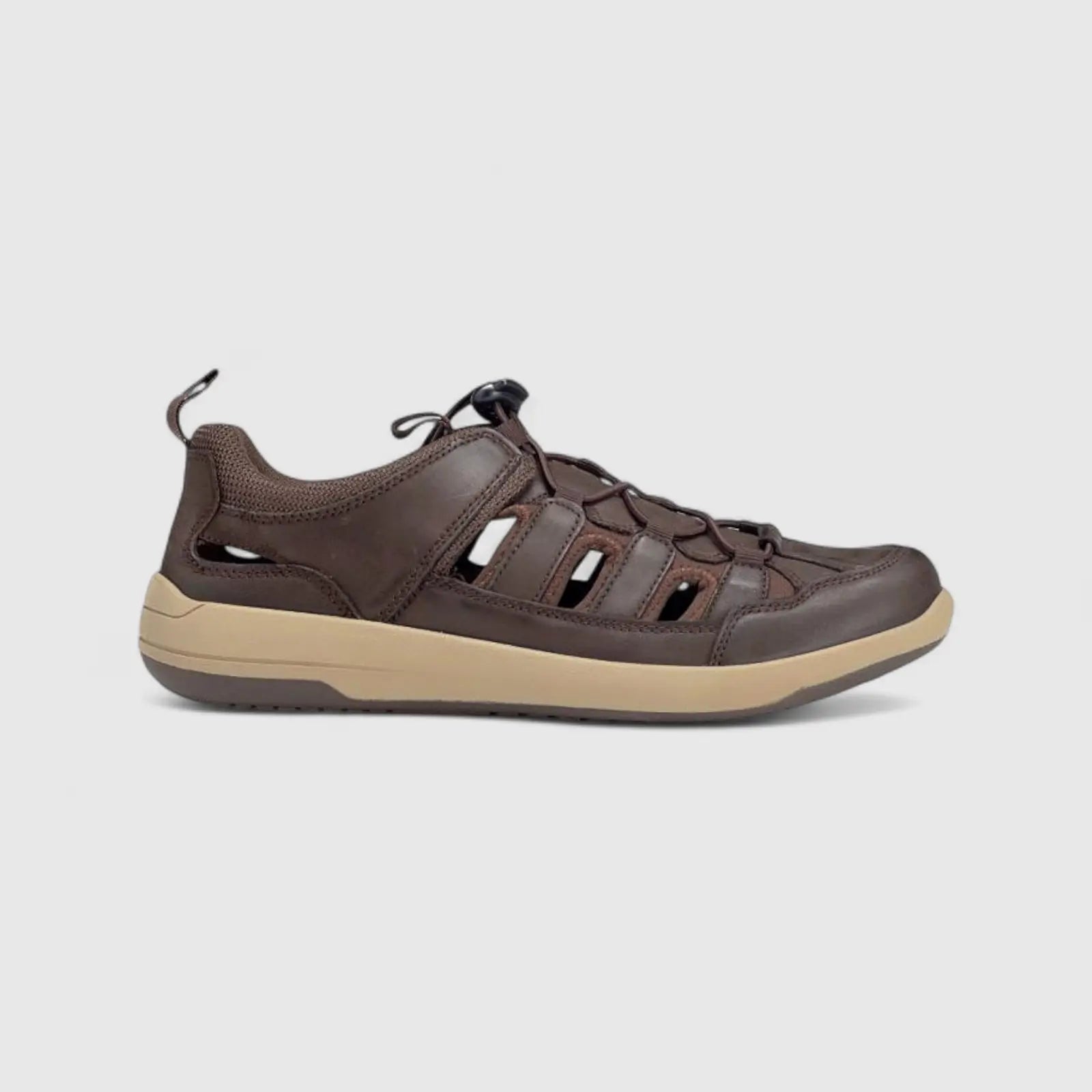HP Men's Comfort Sandal Percy HPM00980 Coffee Nubuck HP269