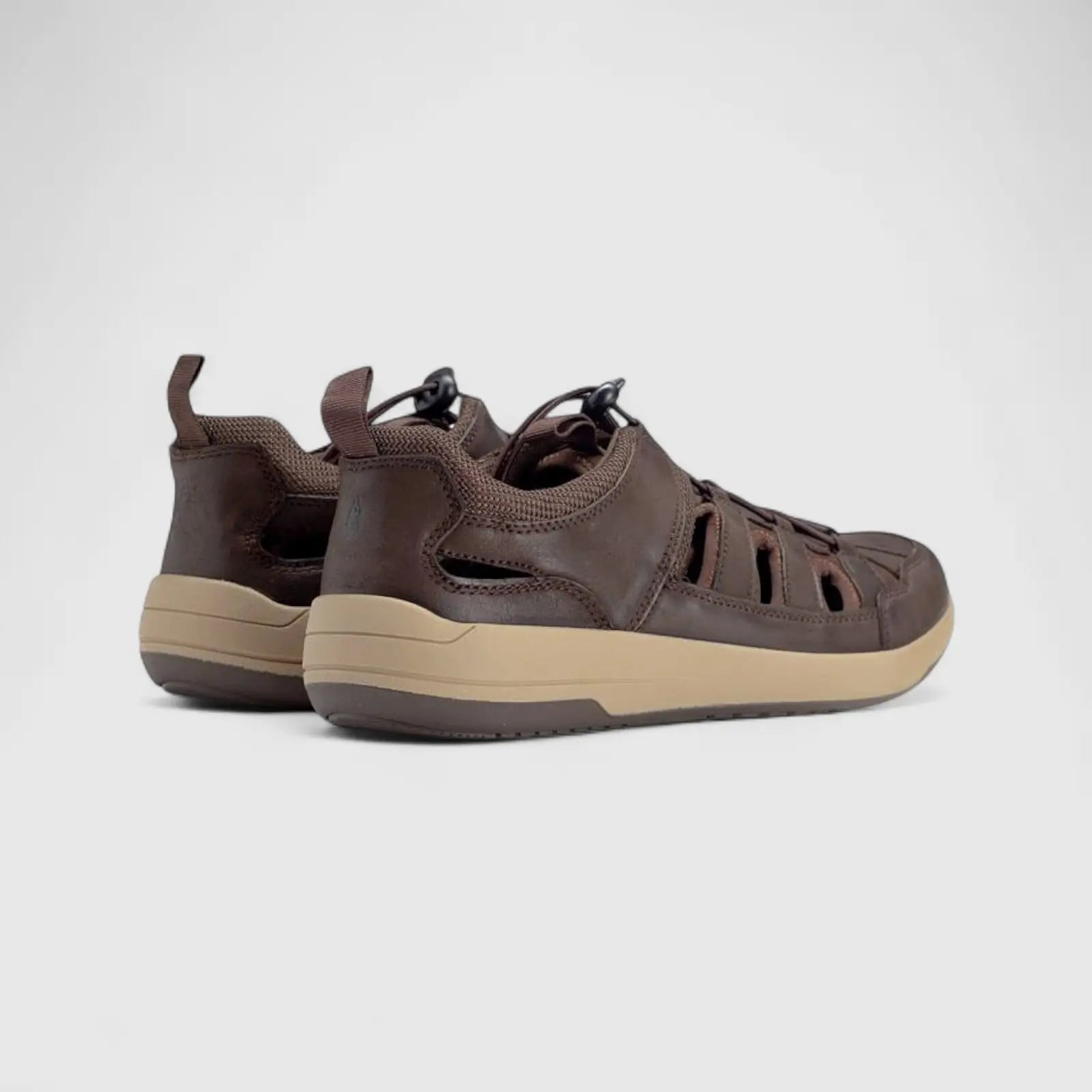 HP Men's Comfort Sandal Percy HPM00980 Coffee Nubuck HP269