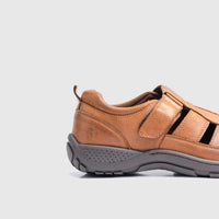 Hunt Fisherman Sandal Brown 00873 Sandals | familyshoecentre