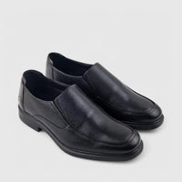 Hush Puppies Jerry Slip On Black 00922 HP251 Slip-ons | familyshoecentre