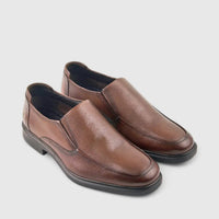 Hush Puppies Jerry Slip On Tan 00922 HP252 Slip-ons | familyshoecentre