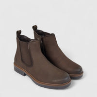 Hush Puppies Ladies Leather Ankle Boot HPL01478 Reverie Brown Nubuck DB47