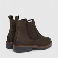 Hush Puppies Ladies Leather Ankle Boot HPL01478 Reverie Brown Nubuck DB47
