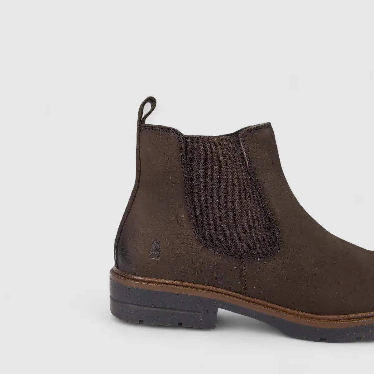Hush Puppies Ladies Leather Ankle Boot HPL01478 Reverie Brown Nubuck DB47
