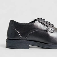 Hush Puppies Maradona Lace Up Black 00924 Oxfords | familyshoecentre
