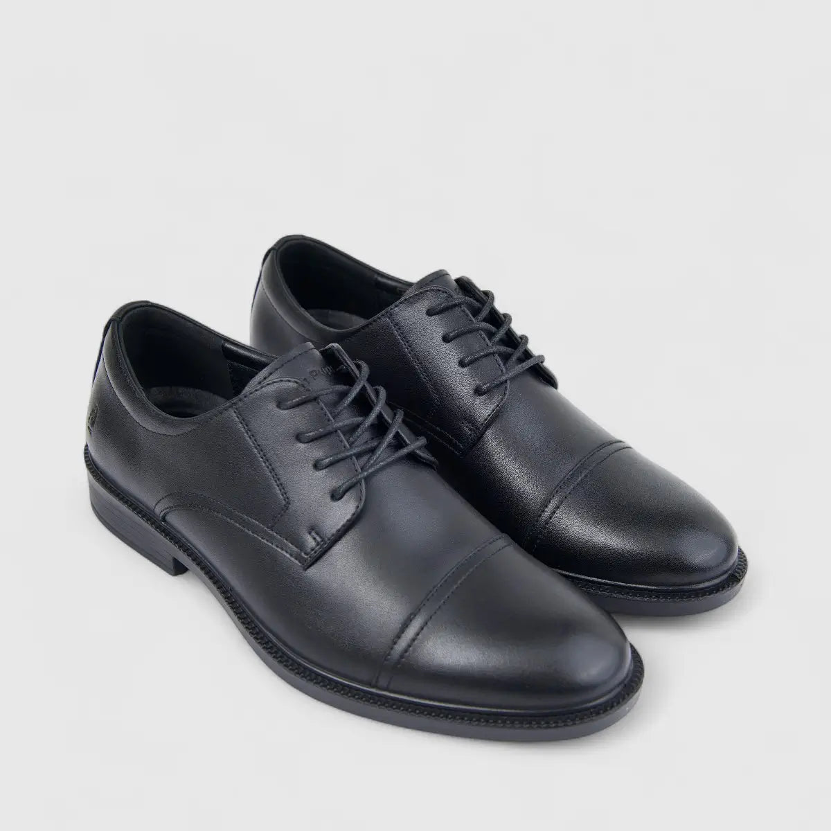 Hush Puppies Men's Lace Up HPM01004 Reggie Black HP290