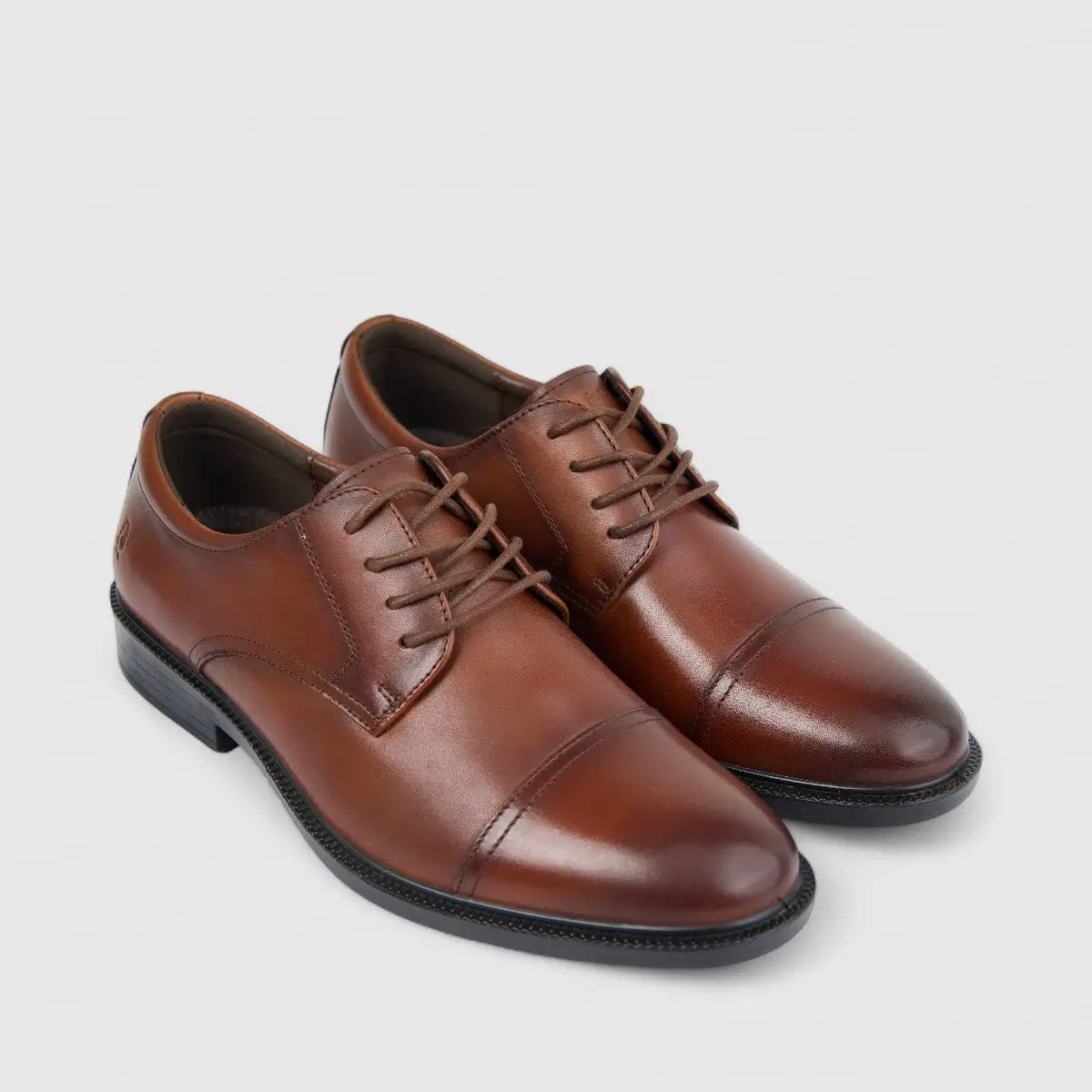 Hush Puppies Men's Lace Up HPM01004 Reggie Dark Tan HP291
