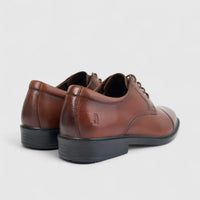 Hush Puppies Men's Lace Up HPM01004 Reggie Dark Tan HP291