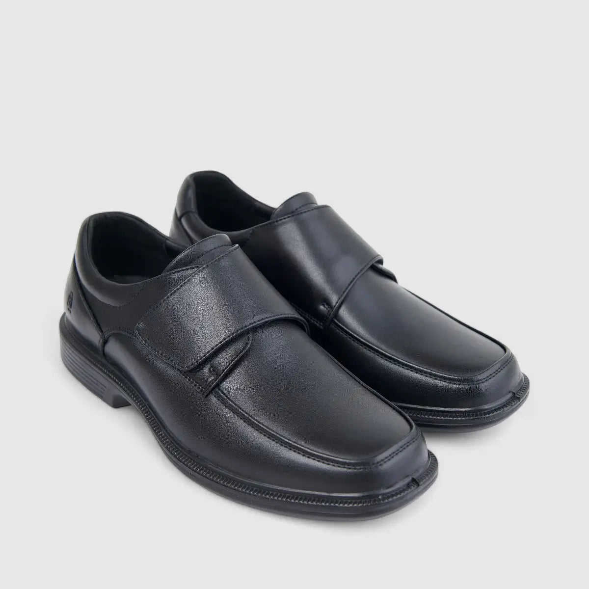 Hush Puppies Men's Shoe With Velcro HPM01008 Bradford Black HP301
