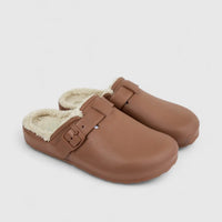 Hush Puppies Soft Style Desi Fur Ladies Slippers SSL01280 Brown