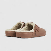 Hush Puppies Soft Style Desi Fur Ladies Slippers SSL01280 Brown