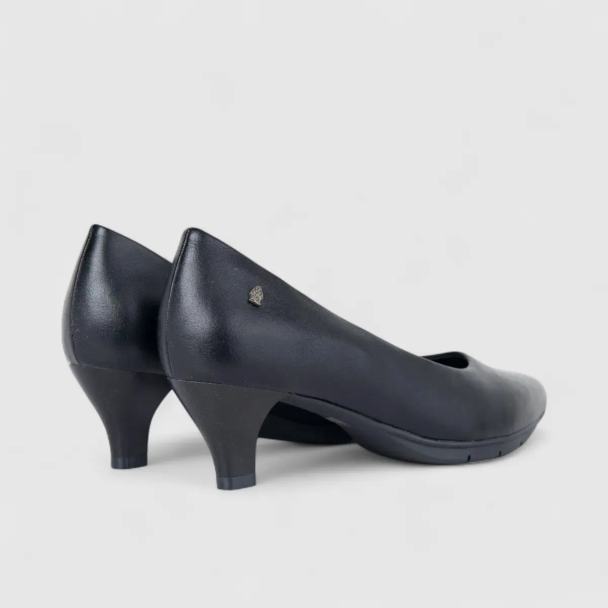 Hush Puppies Soft Style Ladies Comfort Court Aradia Black SSL01461 SS329