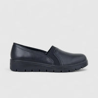 Hush Puppies Soft Style Ladies Comfort Wedge Pump Loren Black SSL01613 SS330